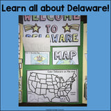 Delaware Lapbook for Early Learners - A State Study