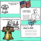 Liberty Bell Mini Book for Early Readers: American Symbols