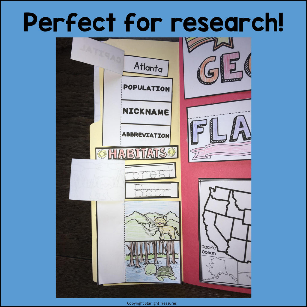 Georgia Lapbook for Early Learners - A State Study
