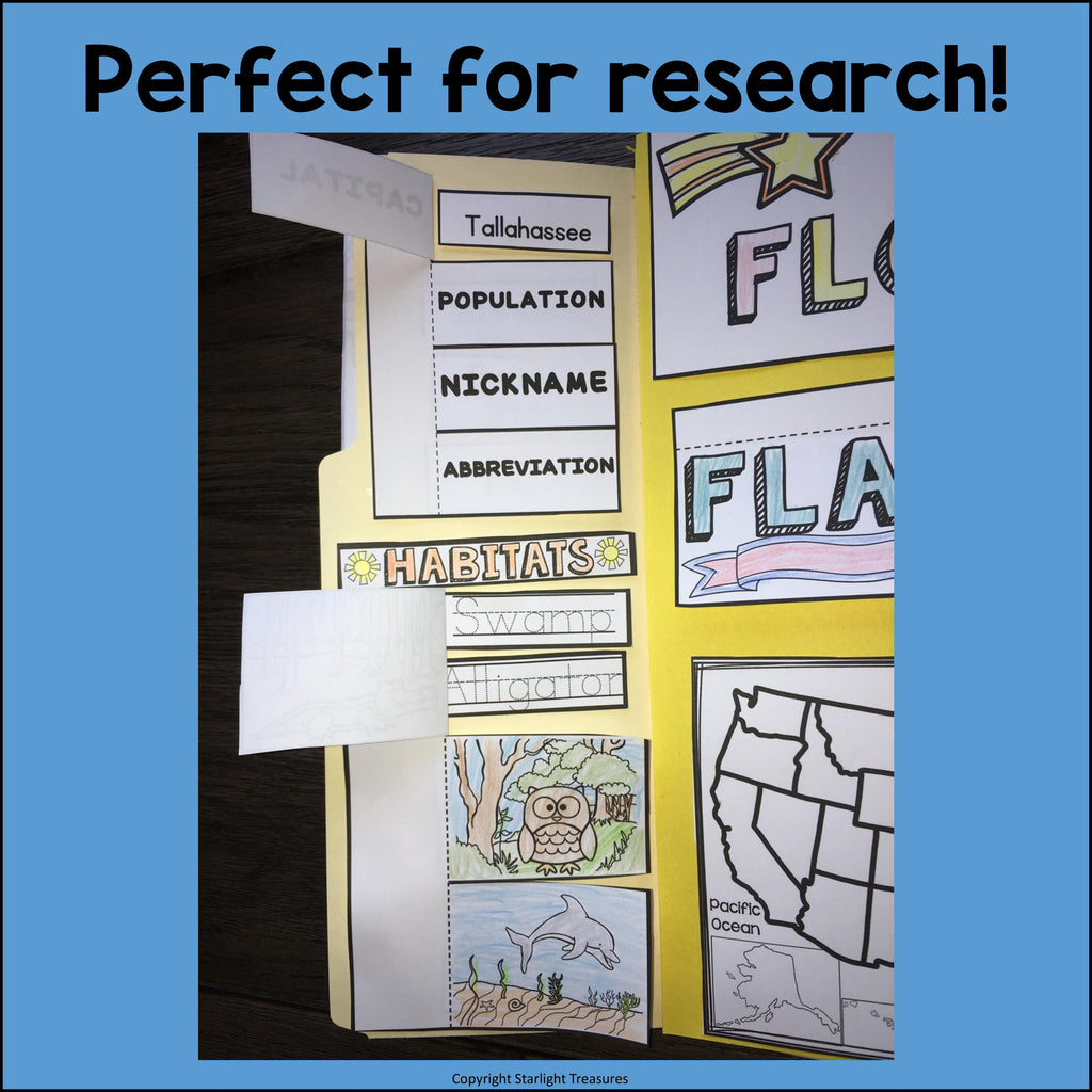 Florida Lapbook for Early Learners - A State Study
