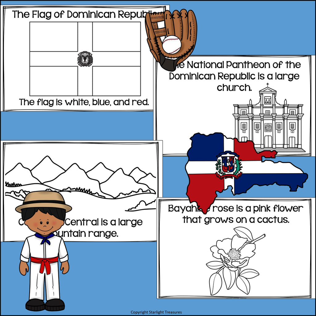 Dominican Republic Mini Book for Early Readers - A Country Study