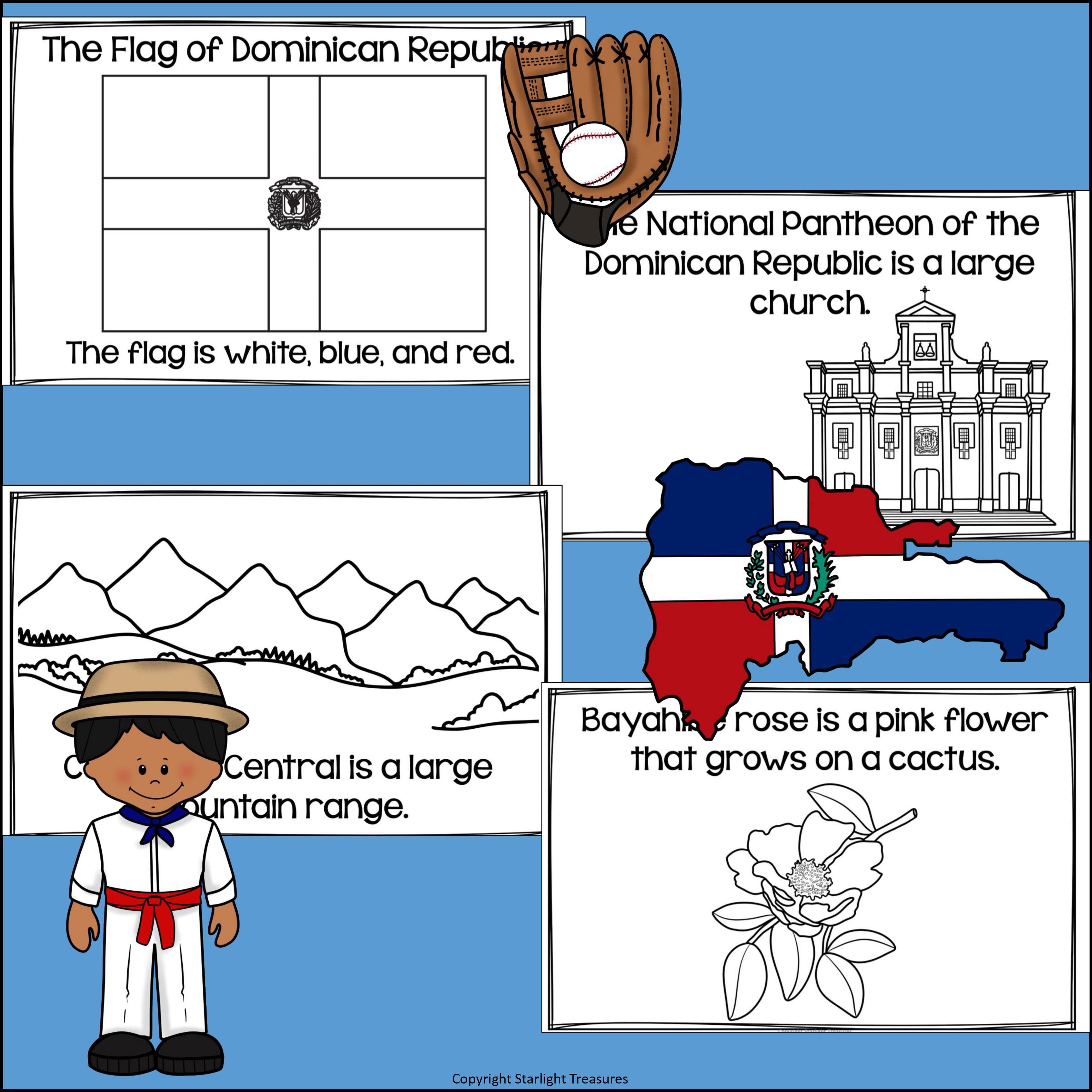 Dominican Republic Mini Book for Early Readers - A Country Study