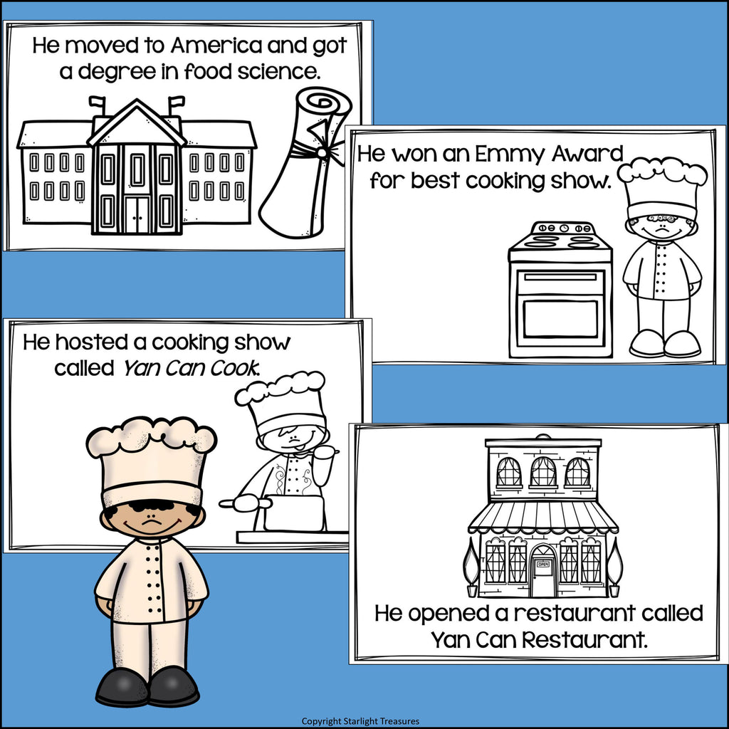Martin Yan Mini Book for Early Readers: Asian/Pacific Islander Heritage Month