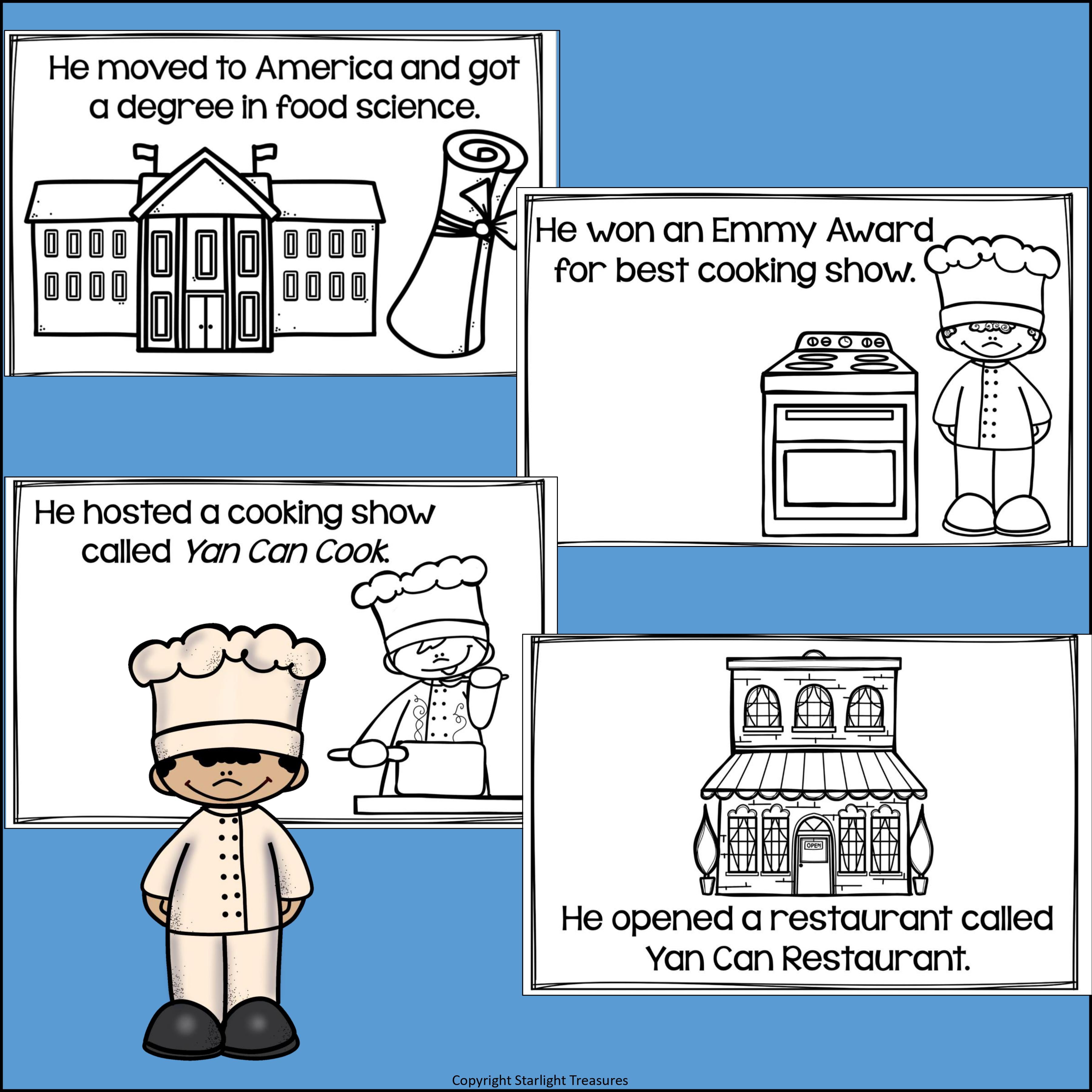 Martin Yan Mini Book for Early Readers: Asian/Pacific Islander Heritage Month