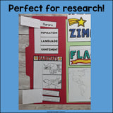 Zimbabwe Lapbook for Early Learners - A Country Study