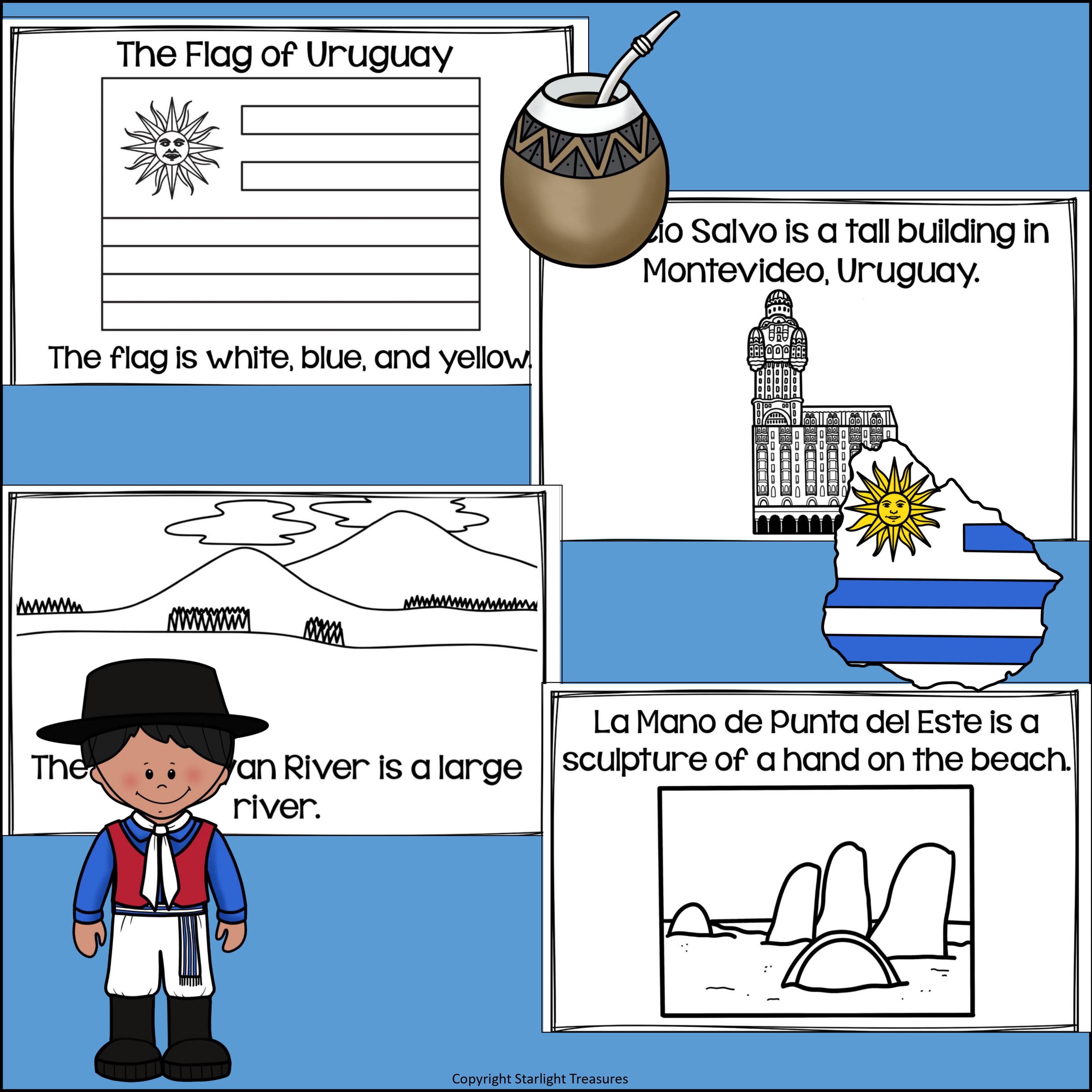 Uruguay Mini Book for Early Readers - A Country Study
