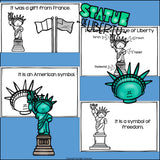 Statue of Liberty Mini Book for Early Readers: American Symbols