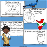 Burundi Mini Book for Early Readers - A Country Study