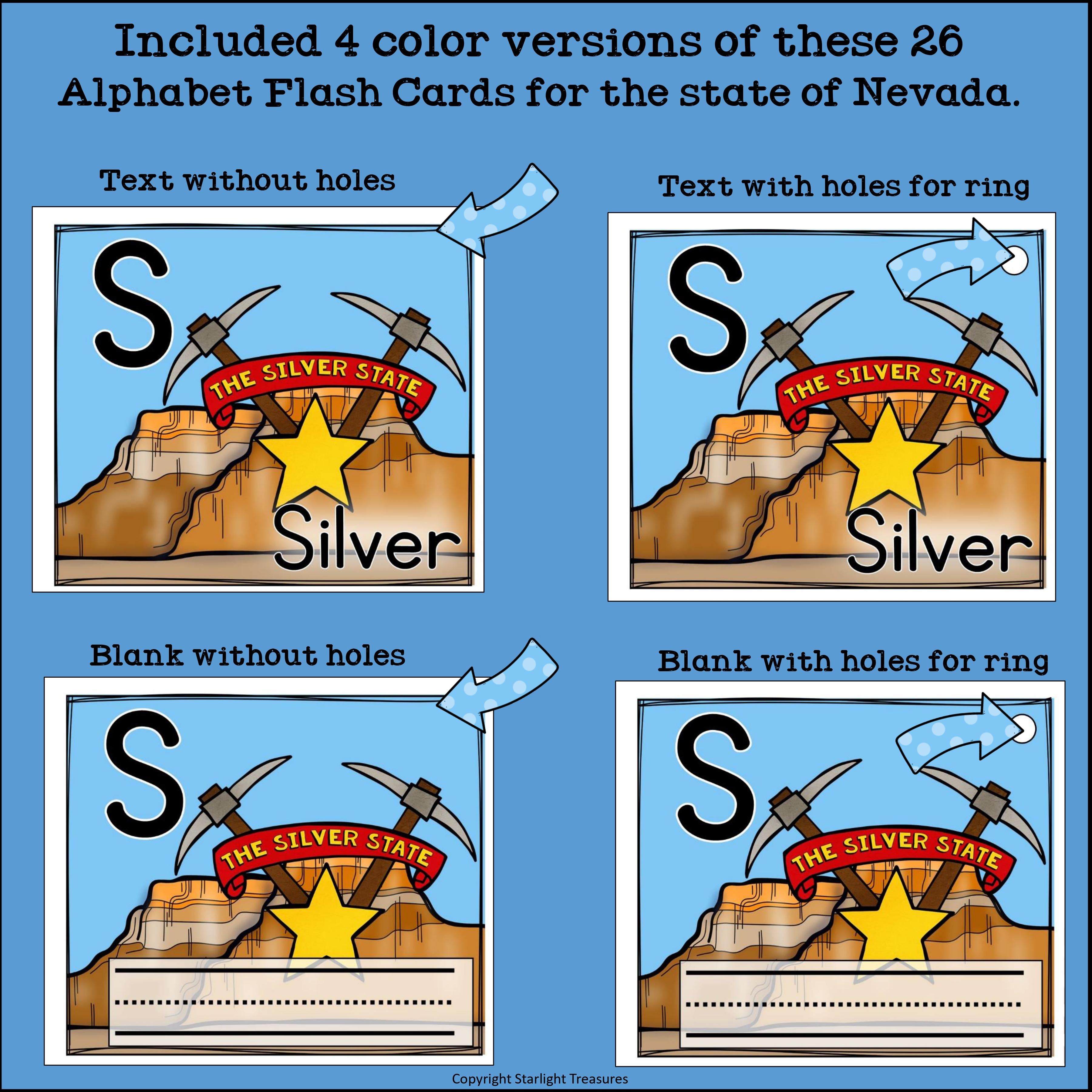 Nevada Flash Cards