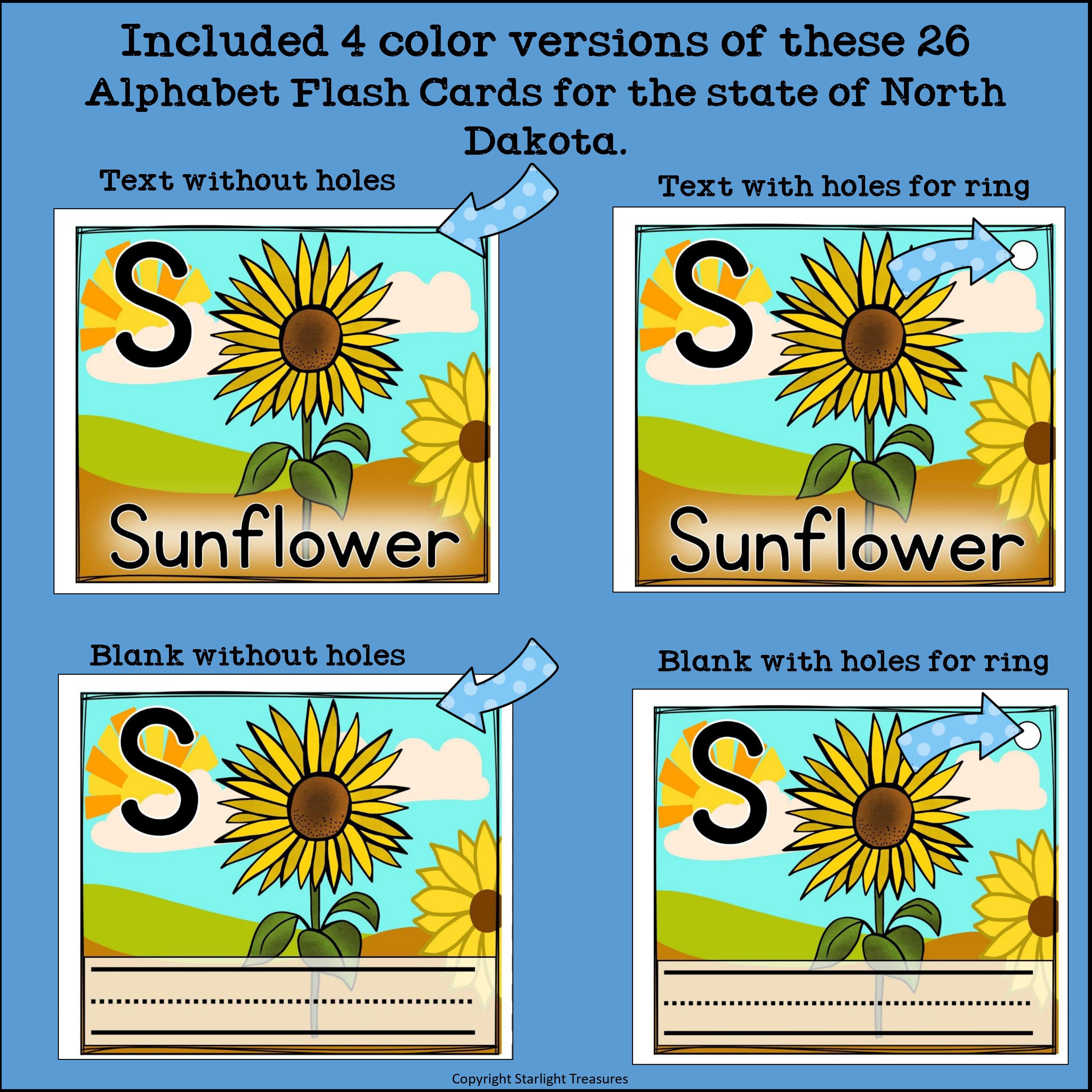 North Dakota Flash Cards