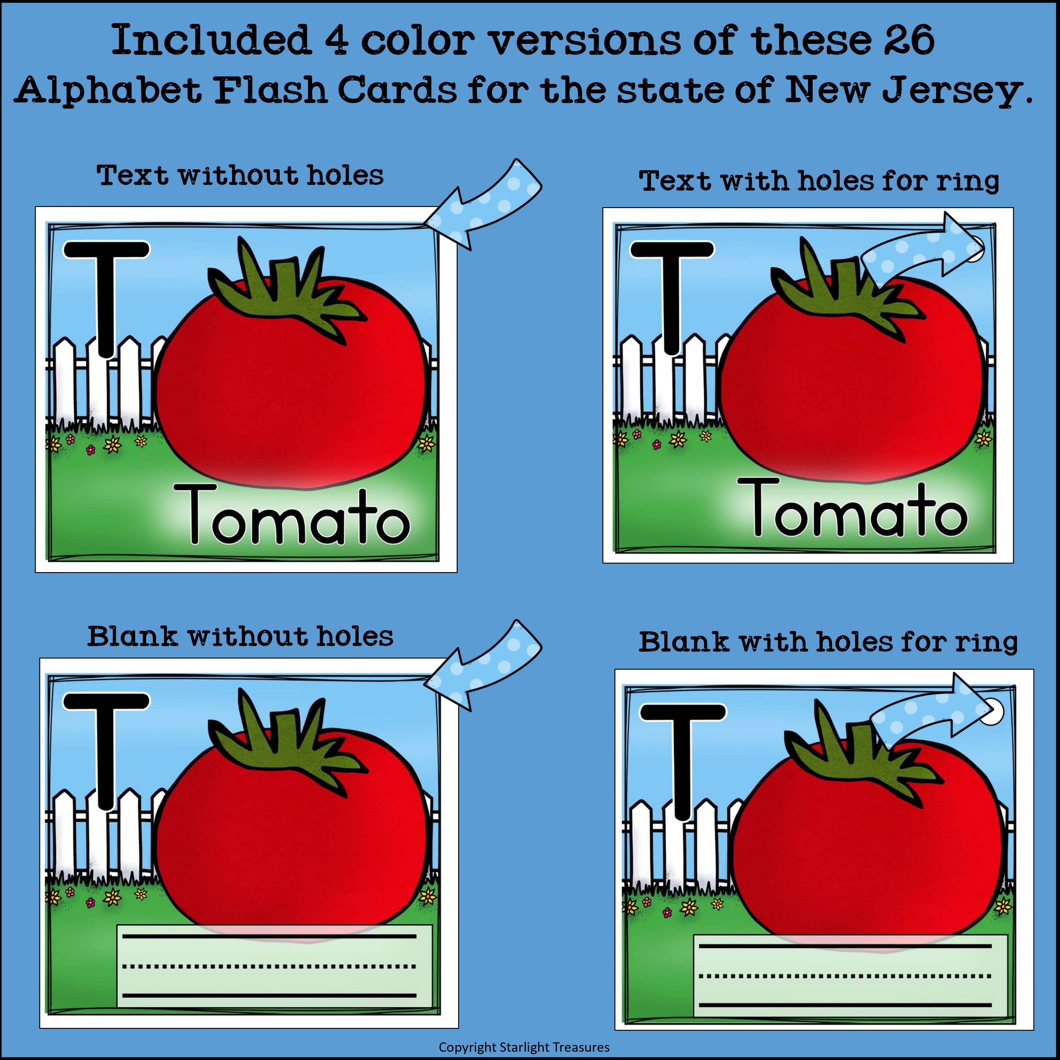 New Jersey Flash Cards
