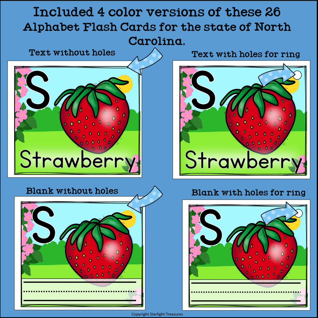 North Carolina Flash Cards