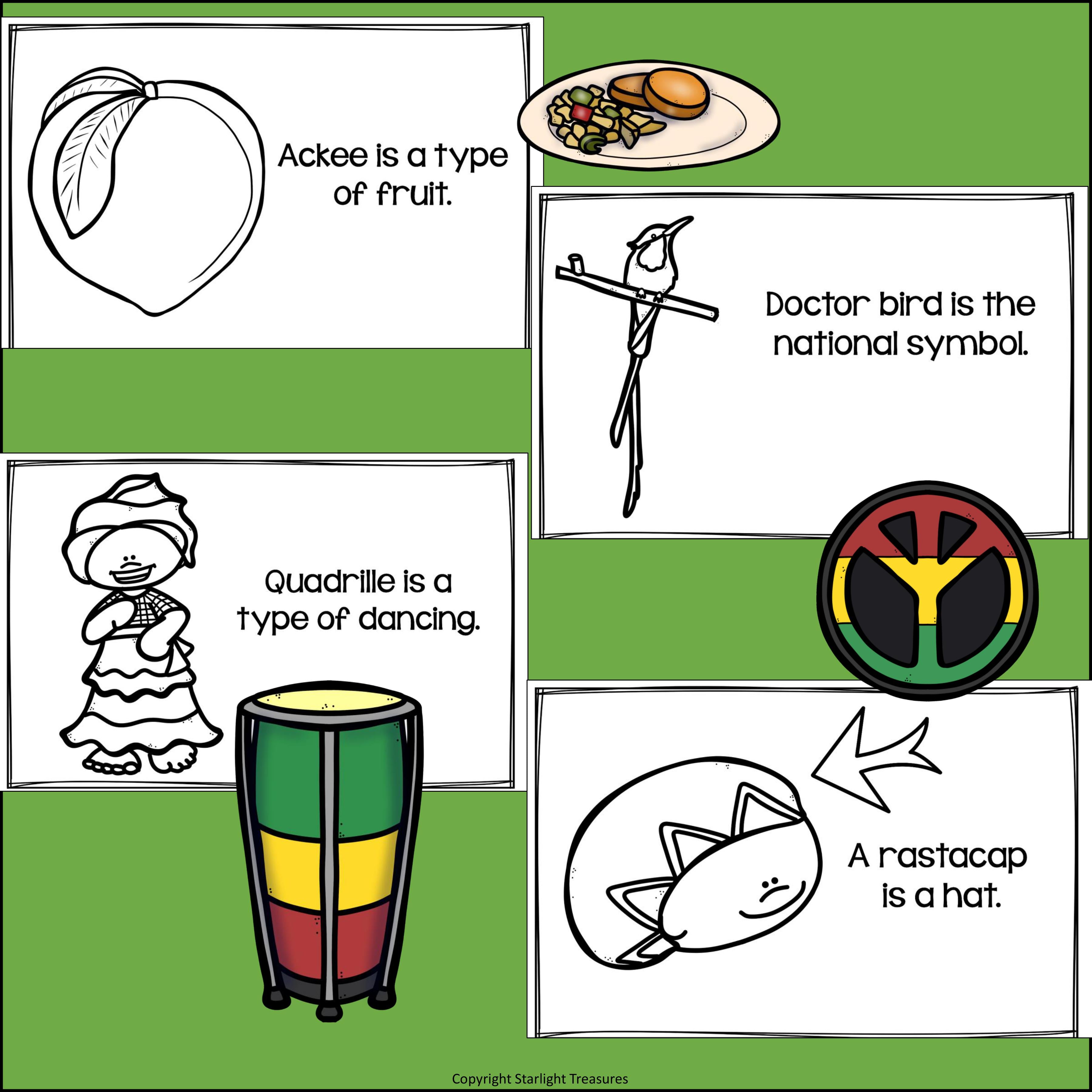 Jamaica Mini Book for Early Readers - A Country Study