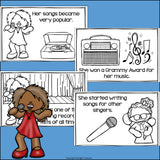 Tina Turner Mini Book for Early Readers: Women's History Month