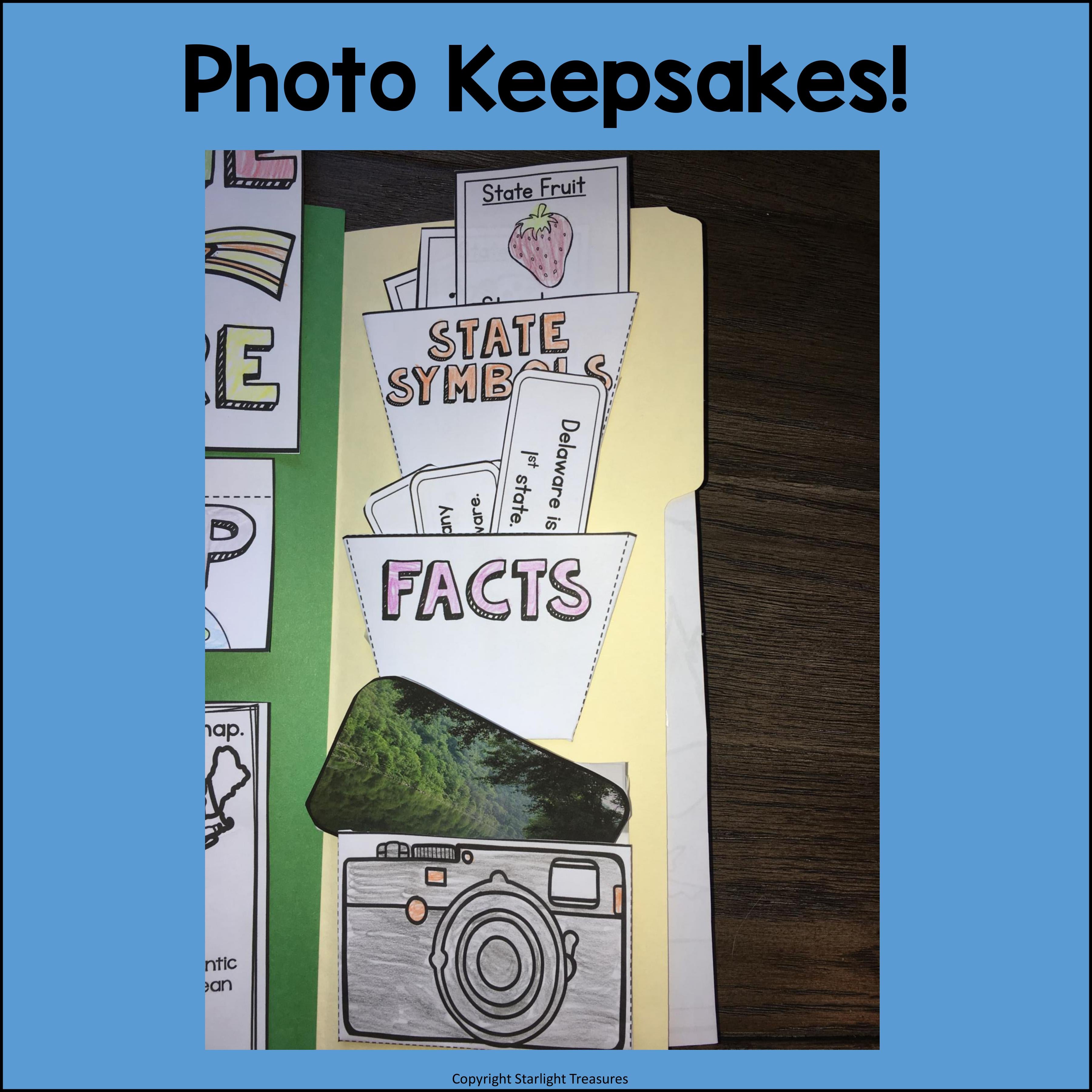 Delaware Lapbook for Early Learners - A State Study