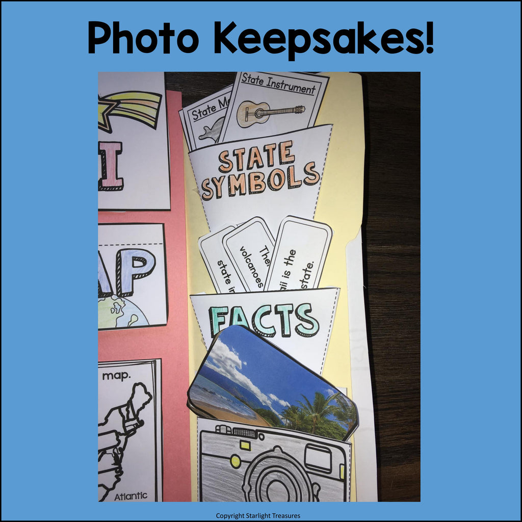 Hawaii Lapbook for Early Learners - A State Study