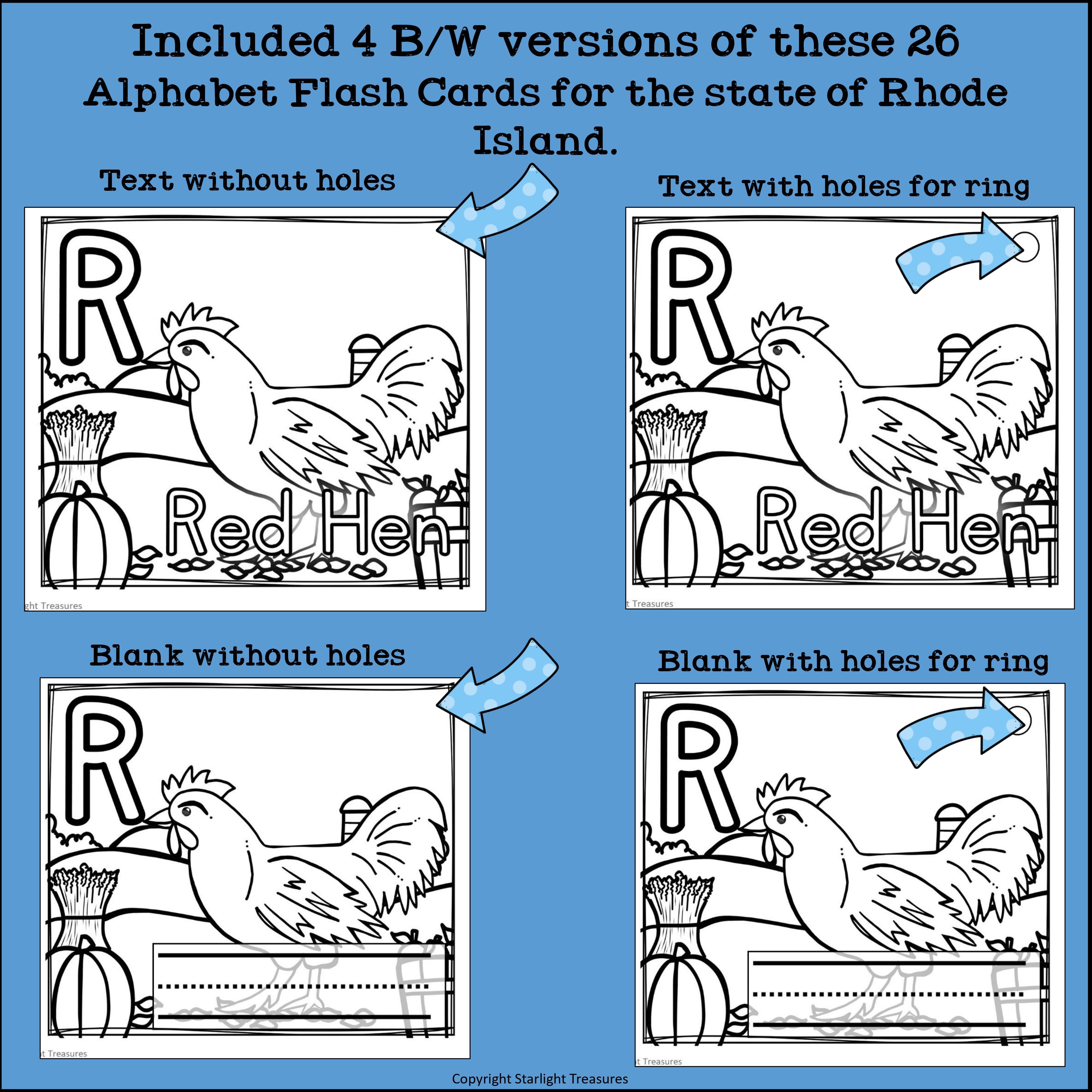 Rhode Island Flash Cards