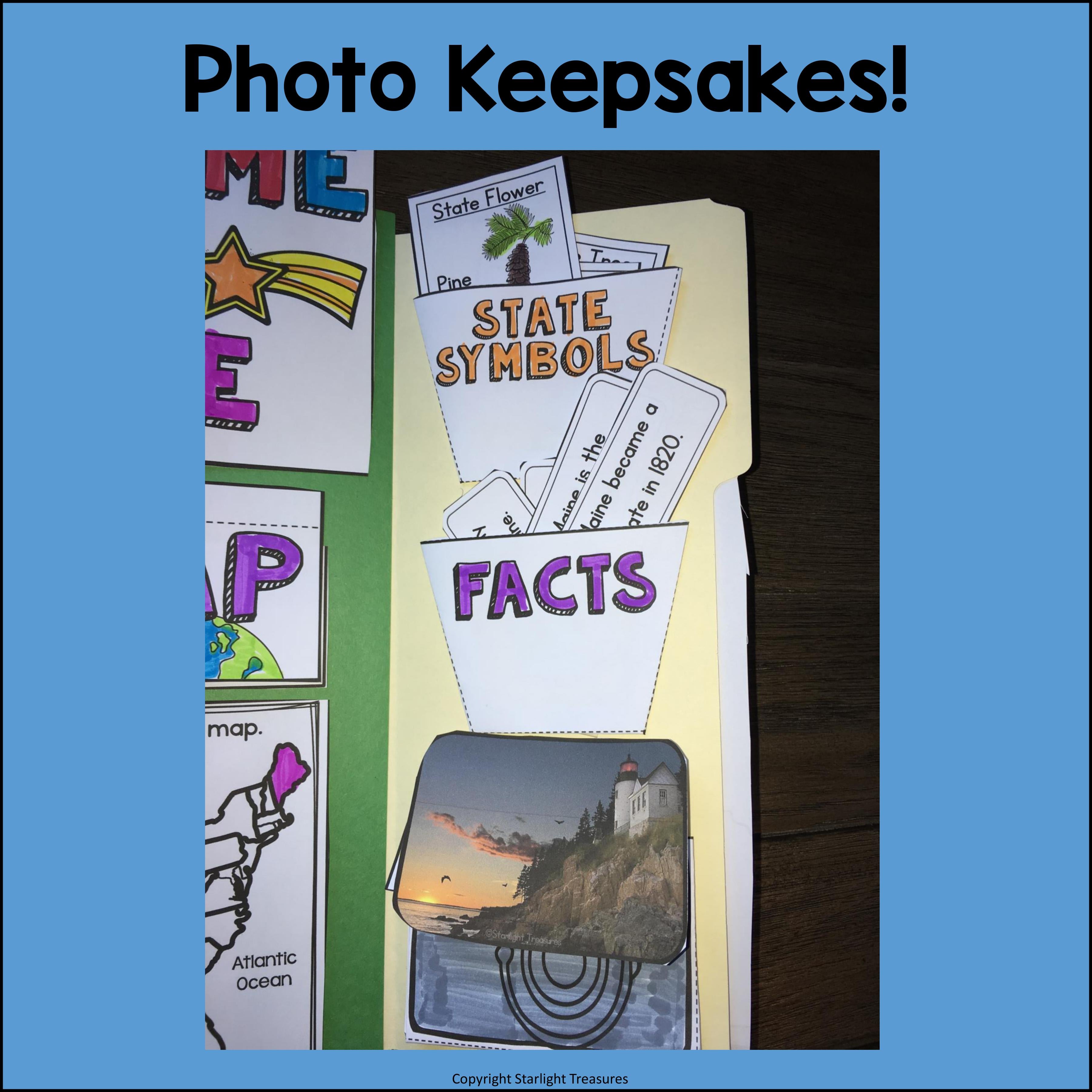 Maine Lapbook for Early Learners - A State Study