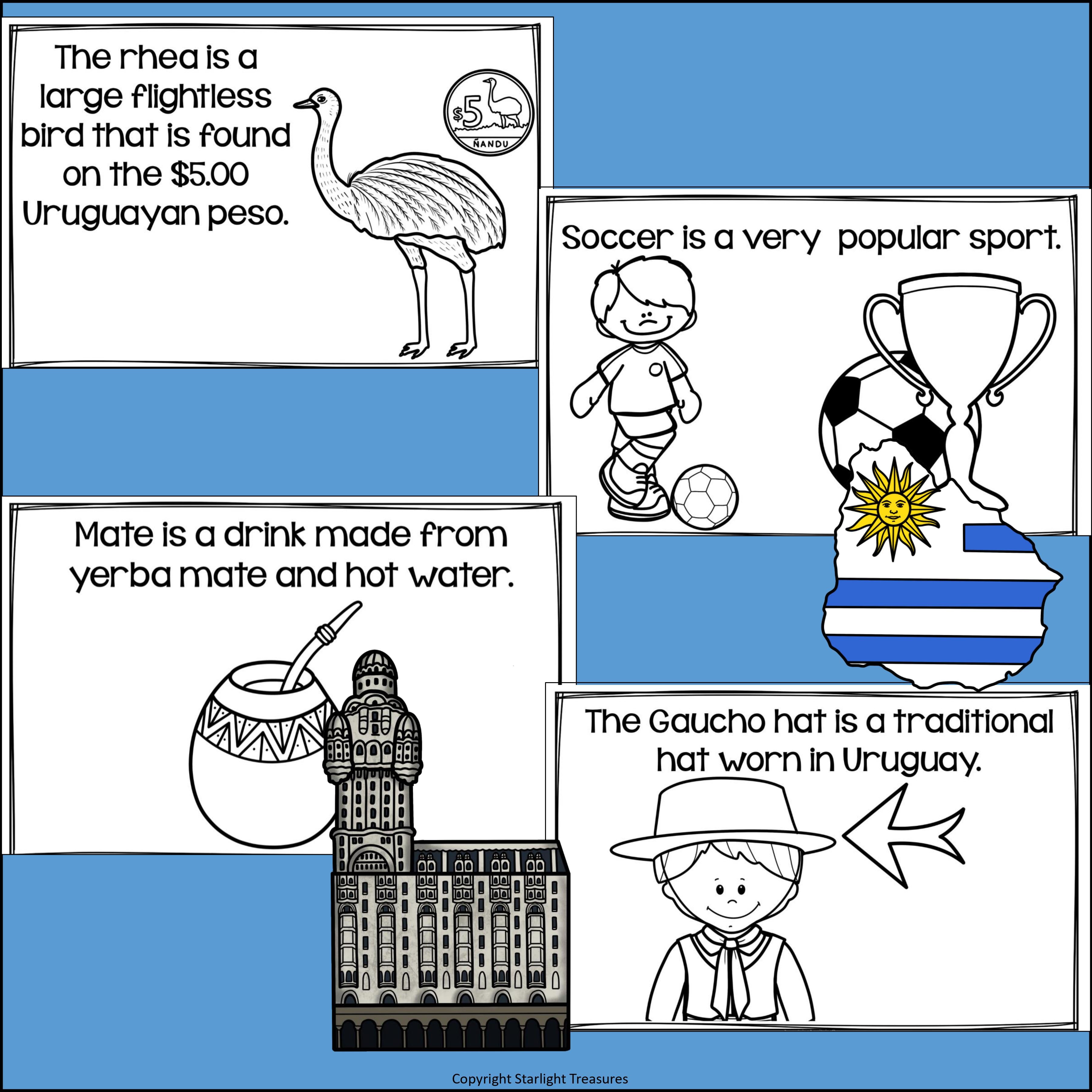 Uruguay Mini Book for Early Readers - A Country Study