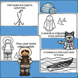 Inuit Tribe Mini Book for Early Readers