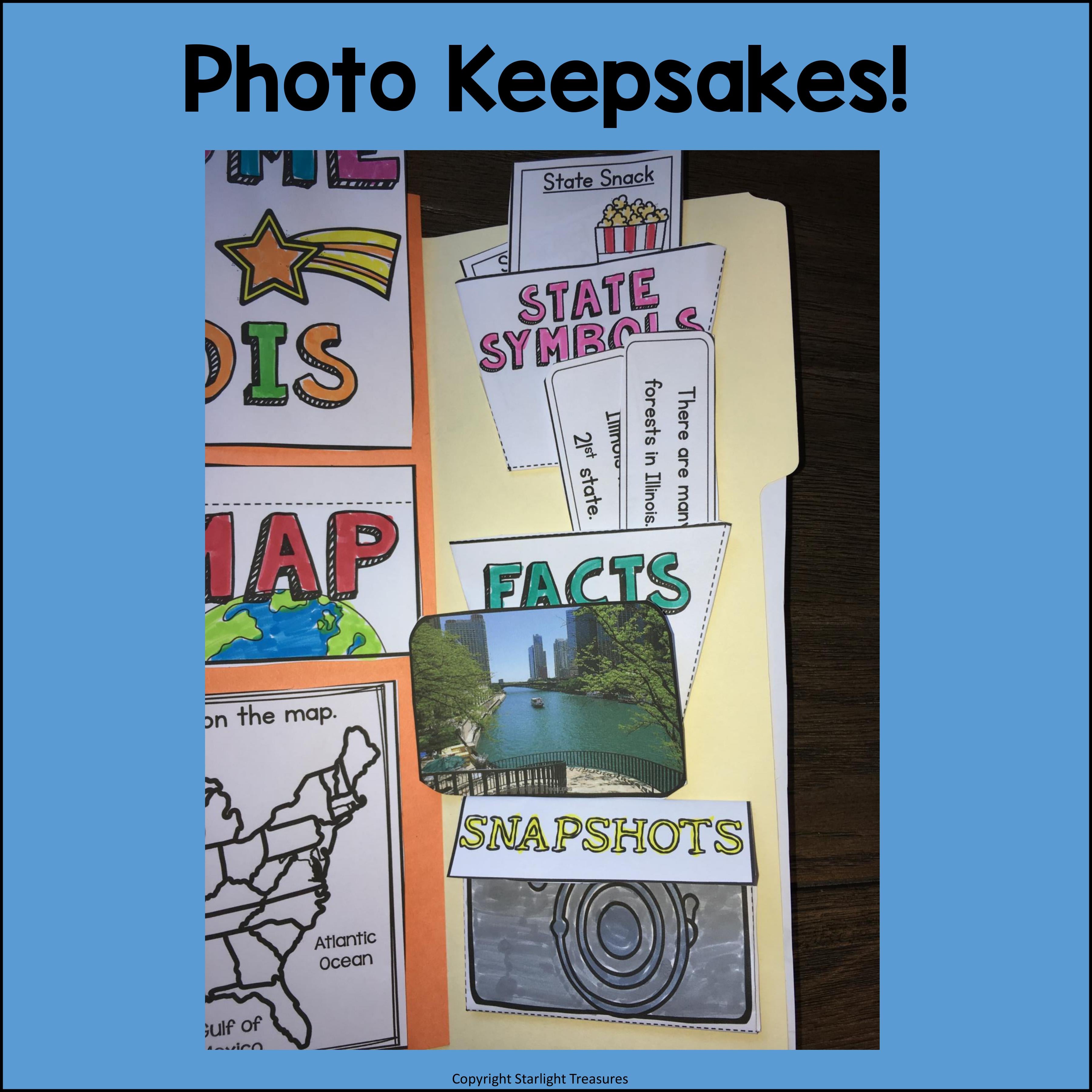 Illinois Lapbook for Early Learners - A State Study