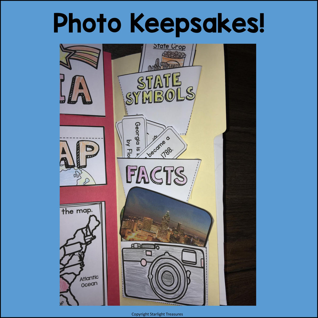 Georgia Lapbook for Early Learners - A State Study