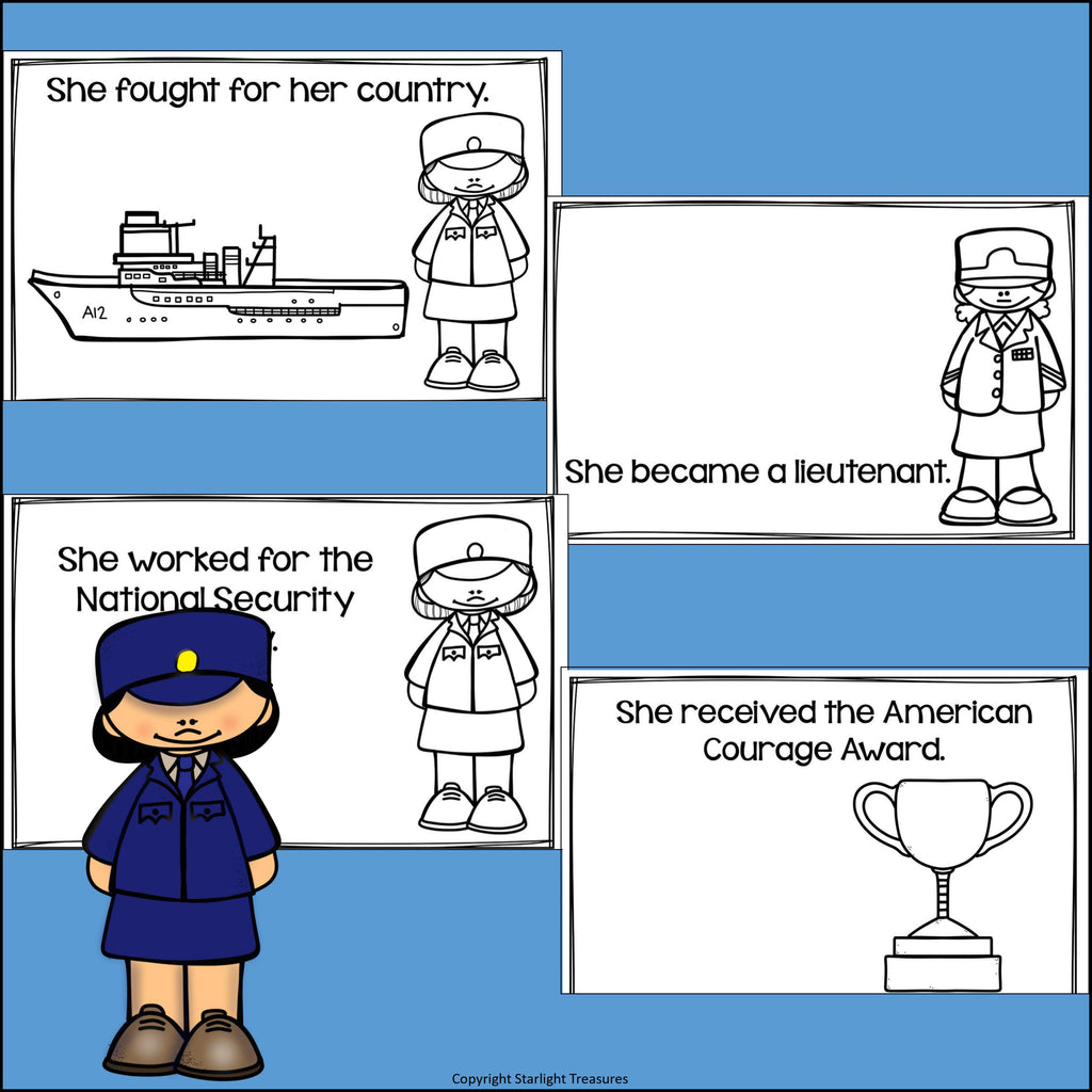 Susan Ahn Cuddy Mini Book for Early Readers: Asian/Pacific Islander Heritage Month