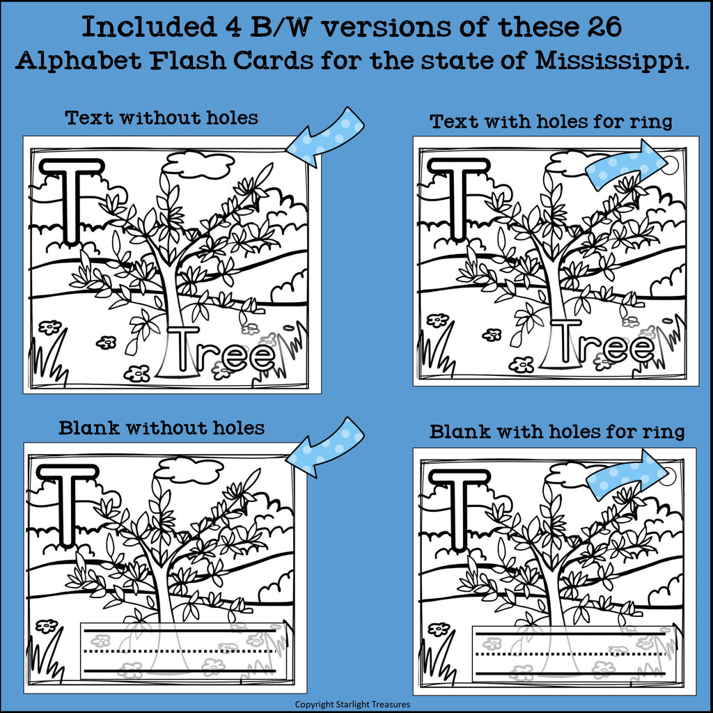 Mississippi Flash Cards
