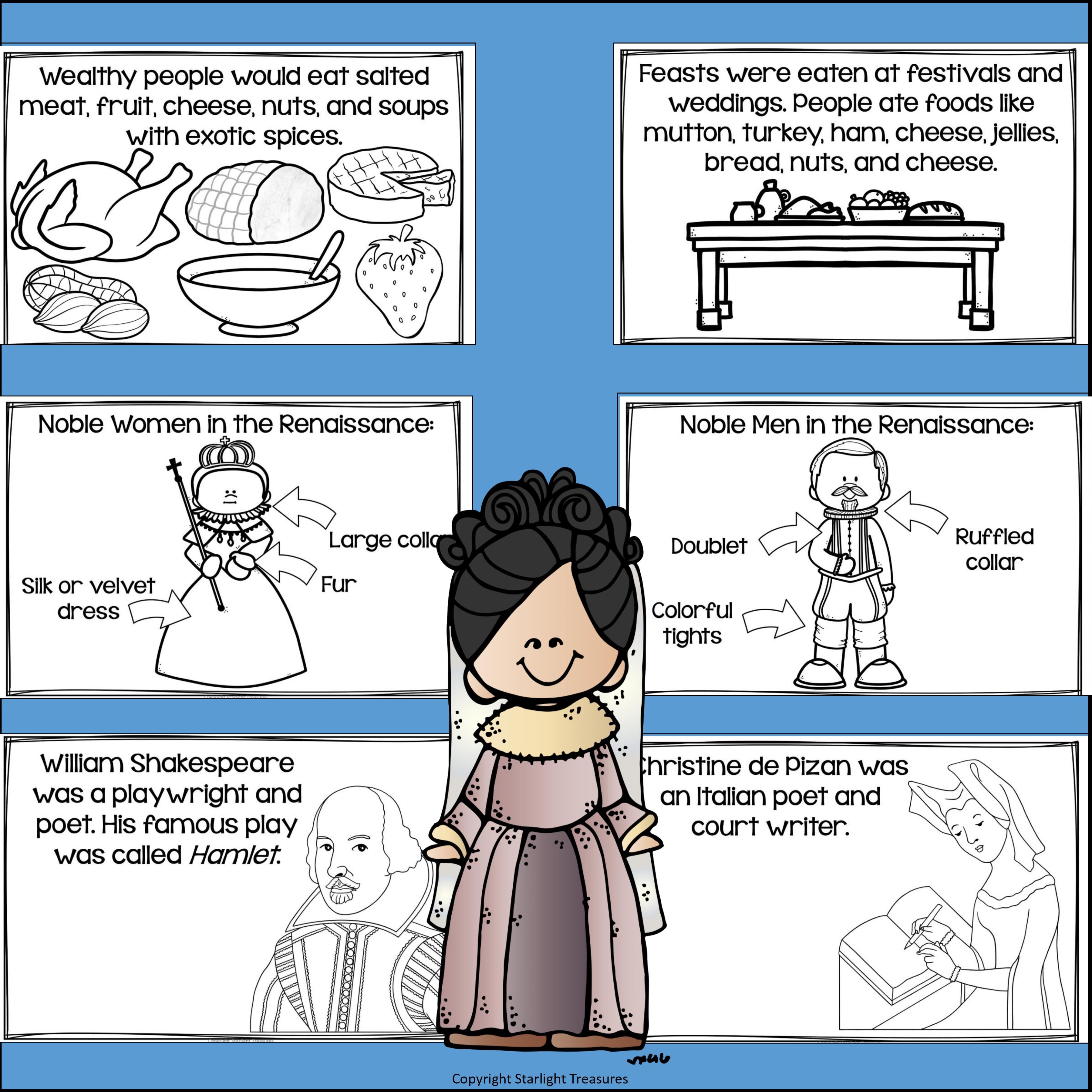 Renaissance Mini Book for Early Readers - Renaissance, Reformation, Exploration
