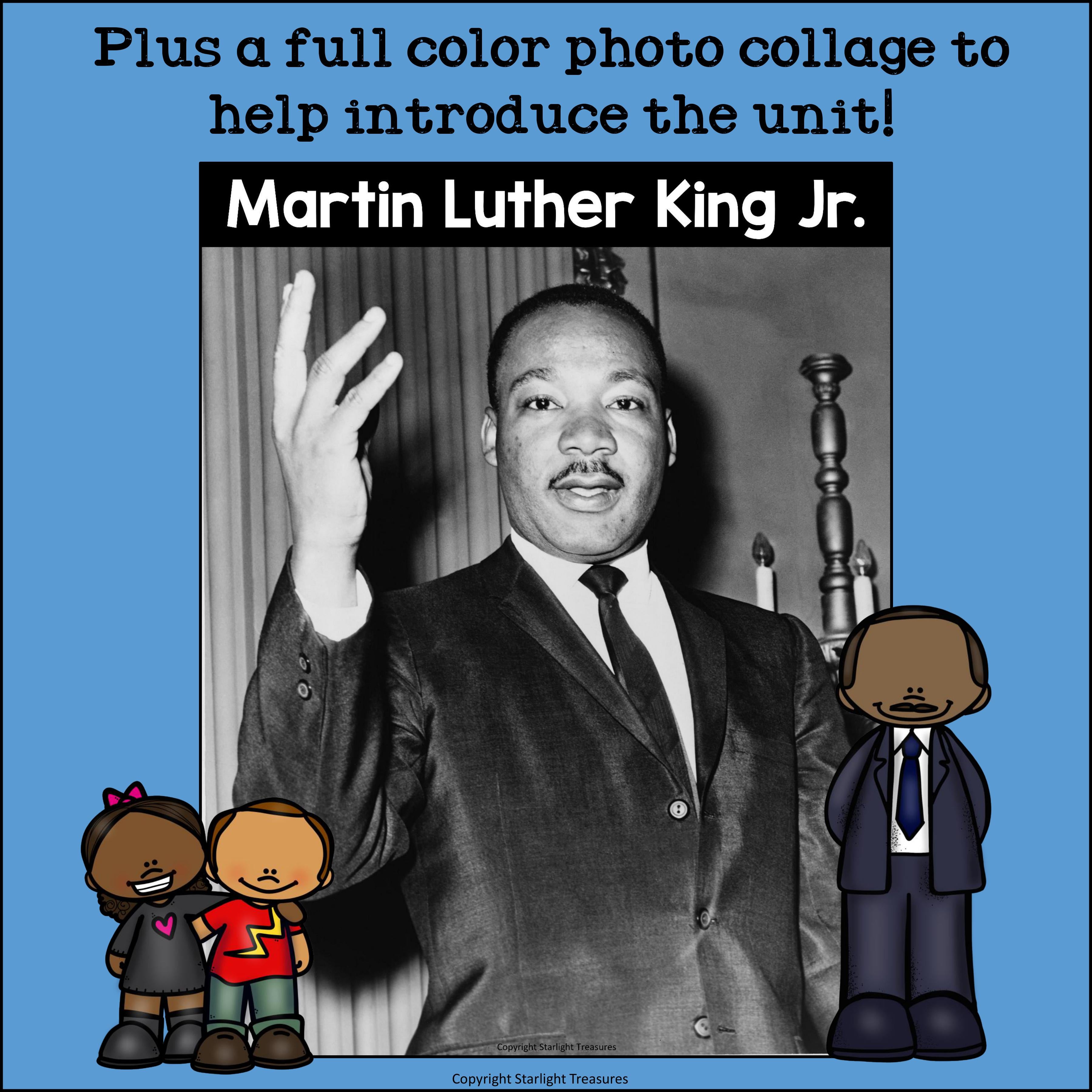 Martin Luther King Jr. Day Mini Book for Early Readers