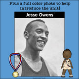 Jesse Owens Mini Book for Early Readers: Black History Month