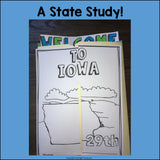 Iowa Lapbook for Early Learners - A State Study