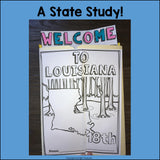 Louisiana Lapbook for Early Learners - A State Study