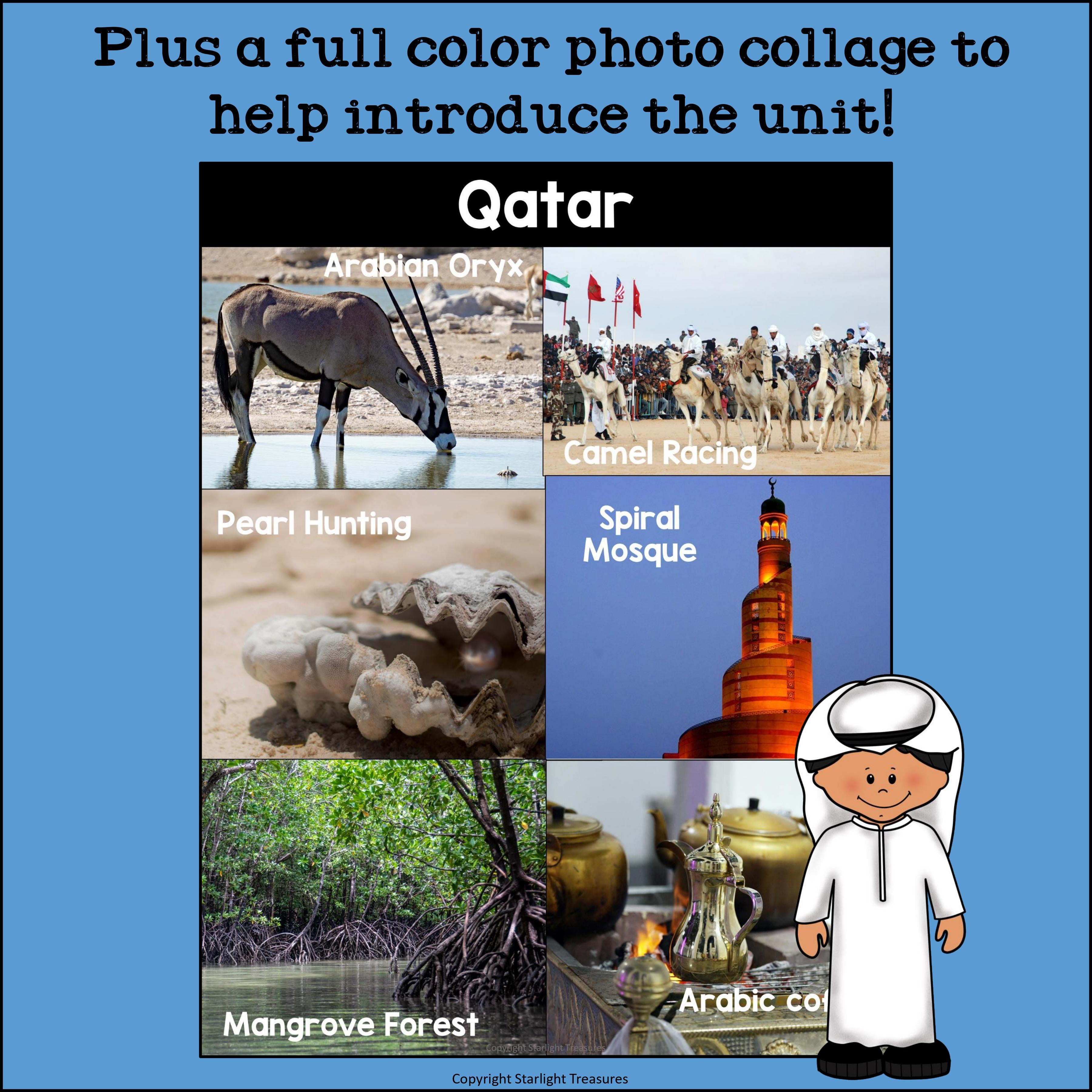 Qatar Mini Book for Early Readers - A Country Study