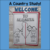 Albania Lapbook for Early Learners - A Country Study