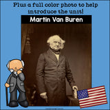 Martin Van Buren Mini Book for Early Readers: Presidents' Day