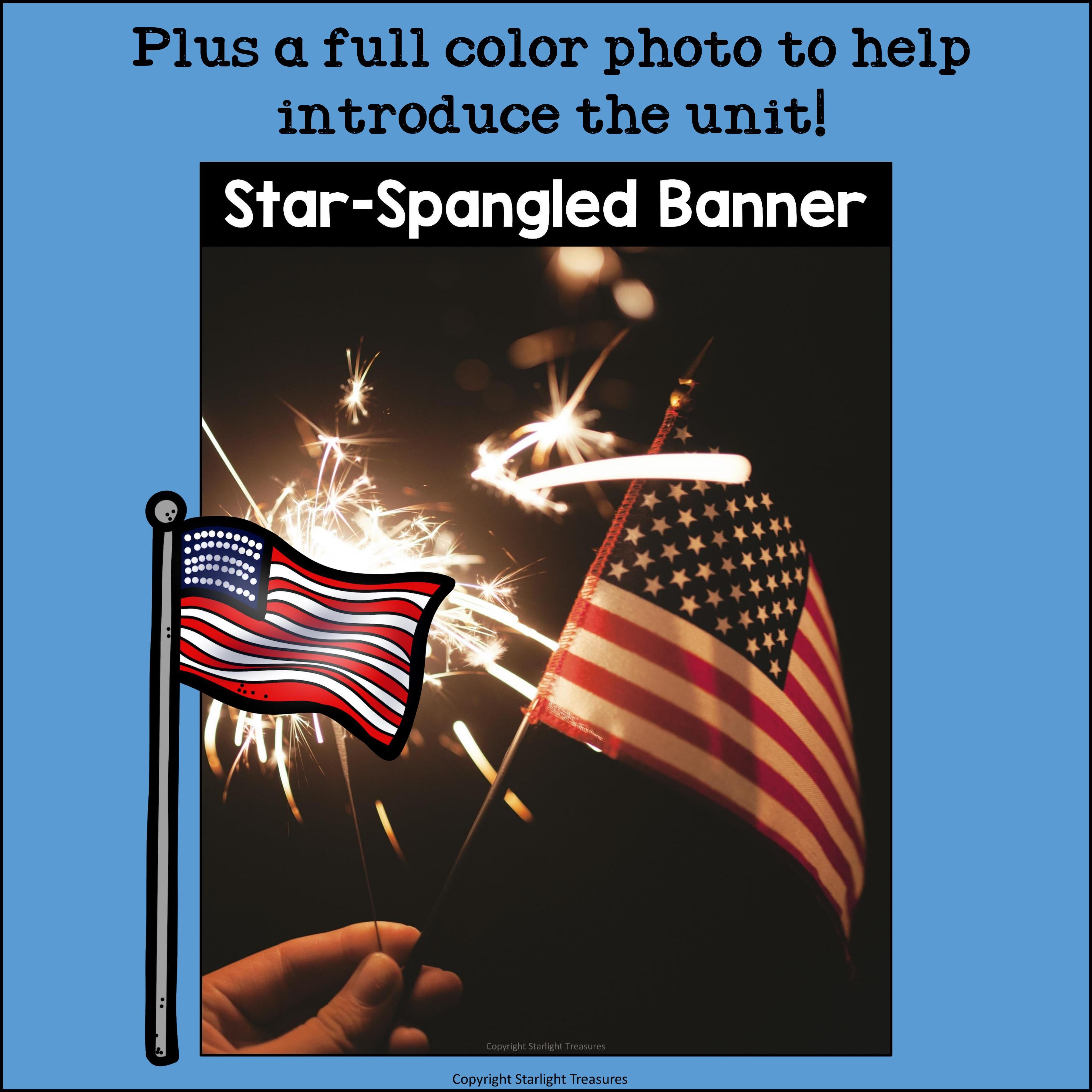 Star-Spangled Banner Mini Book for Early Readers: American Symbols