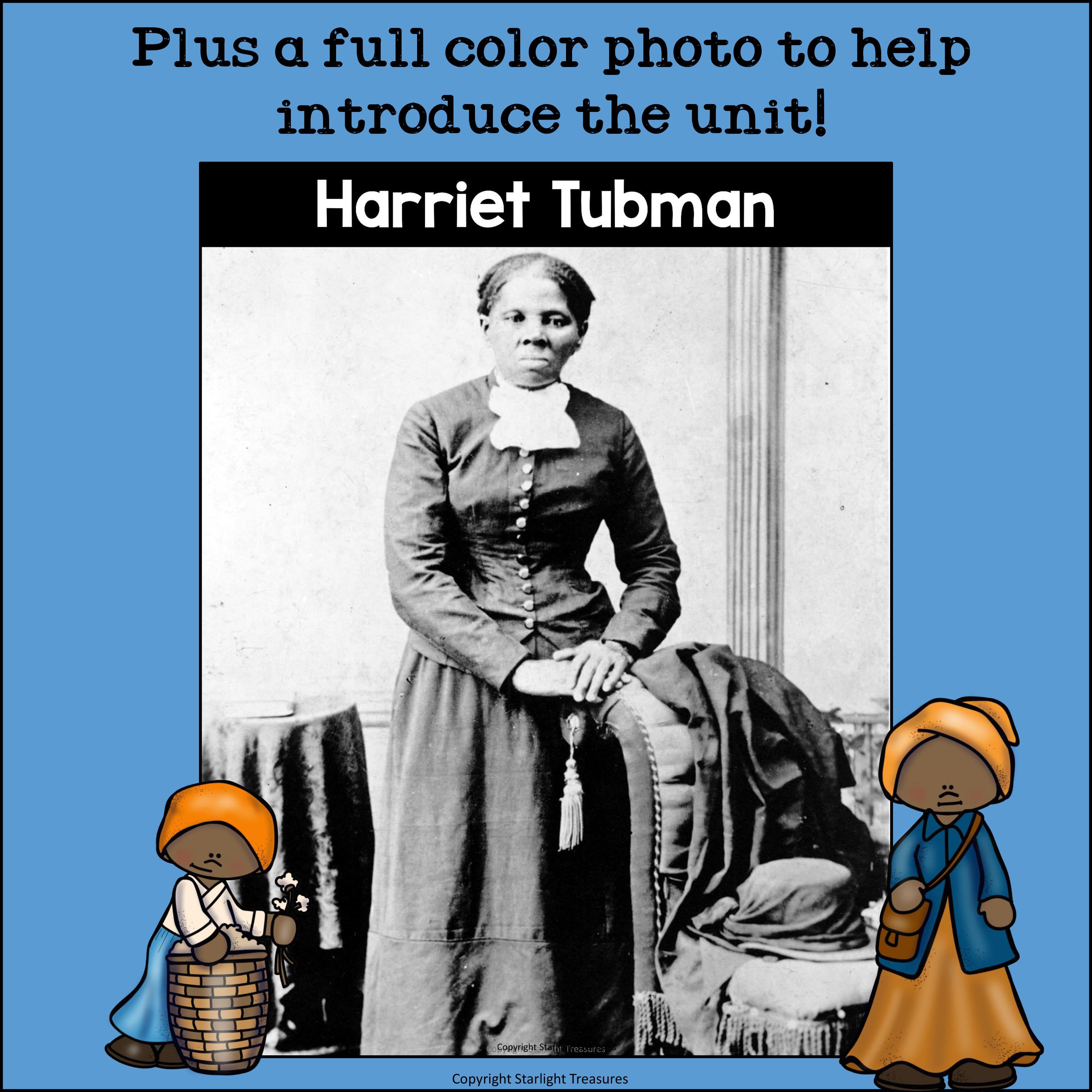 Harriet Tubman Mini Book for Early Readers: Black History Month