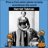 Harriet Tubman Mini Book for Early Readers: Black History Month