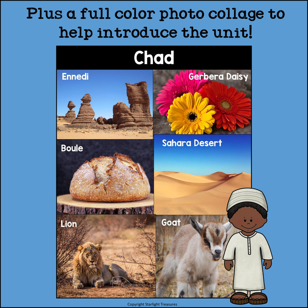 Chad Mini Book for Early Readers - A Country Study