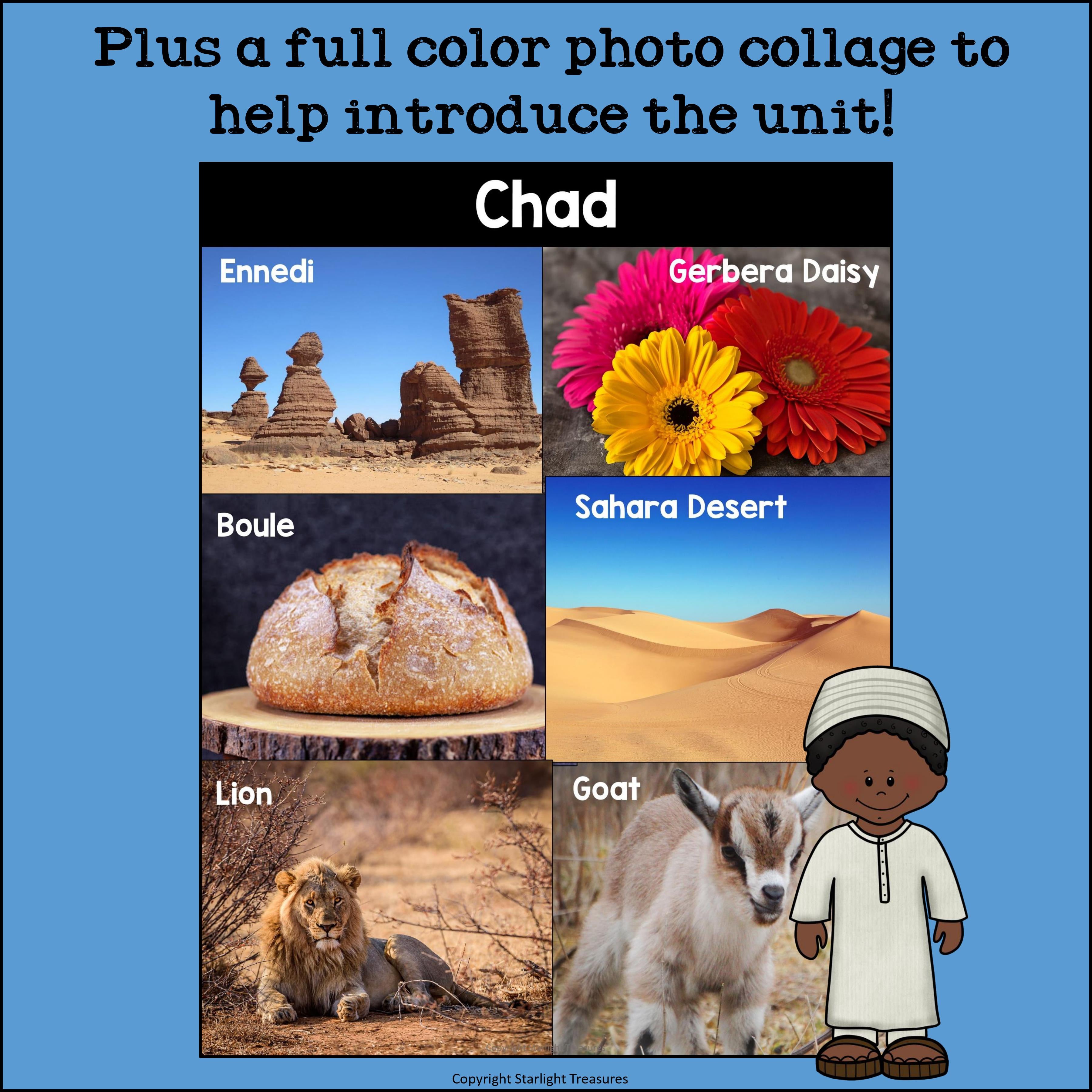 Chad Mini Book for Early Readers - A Country Study