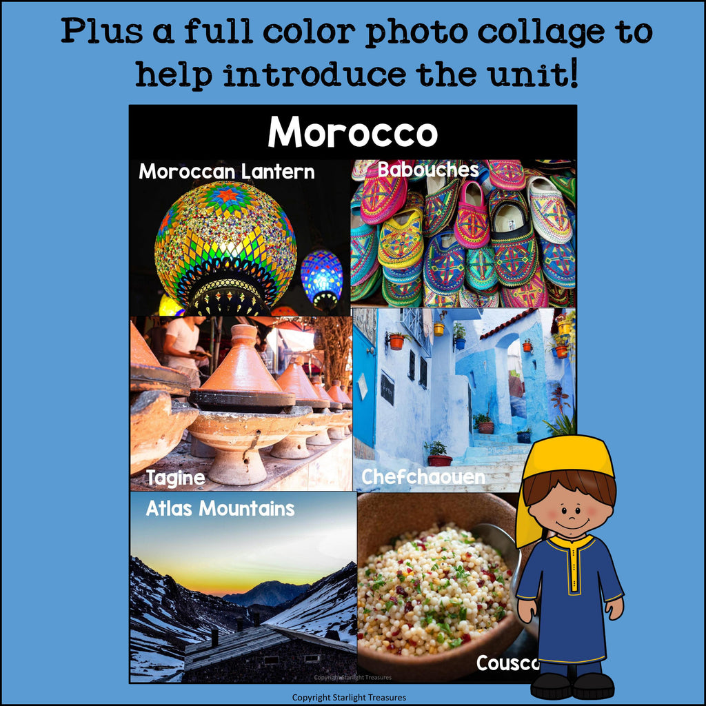 Morocco Mini Book for Early Readers - A Country Study