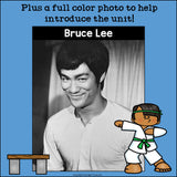 Bruce Lee Mini Book for Early Readers: Asian/Pacific Islander Heritage Month