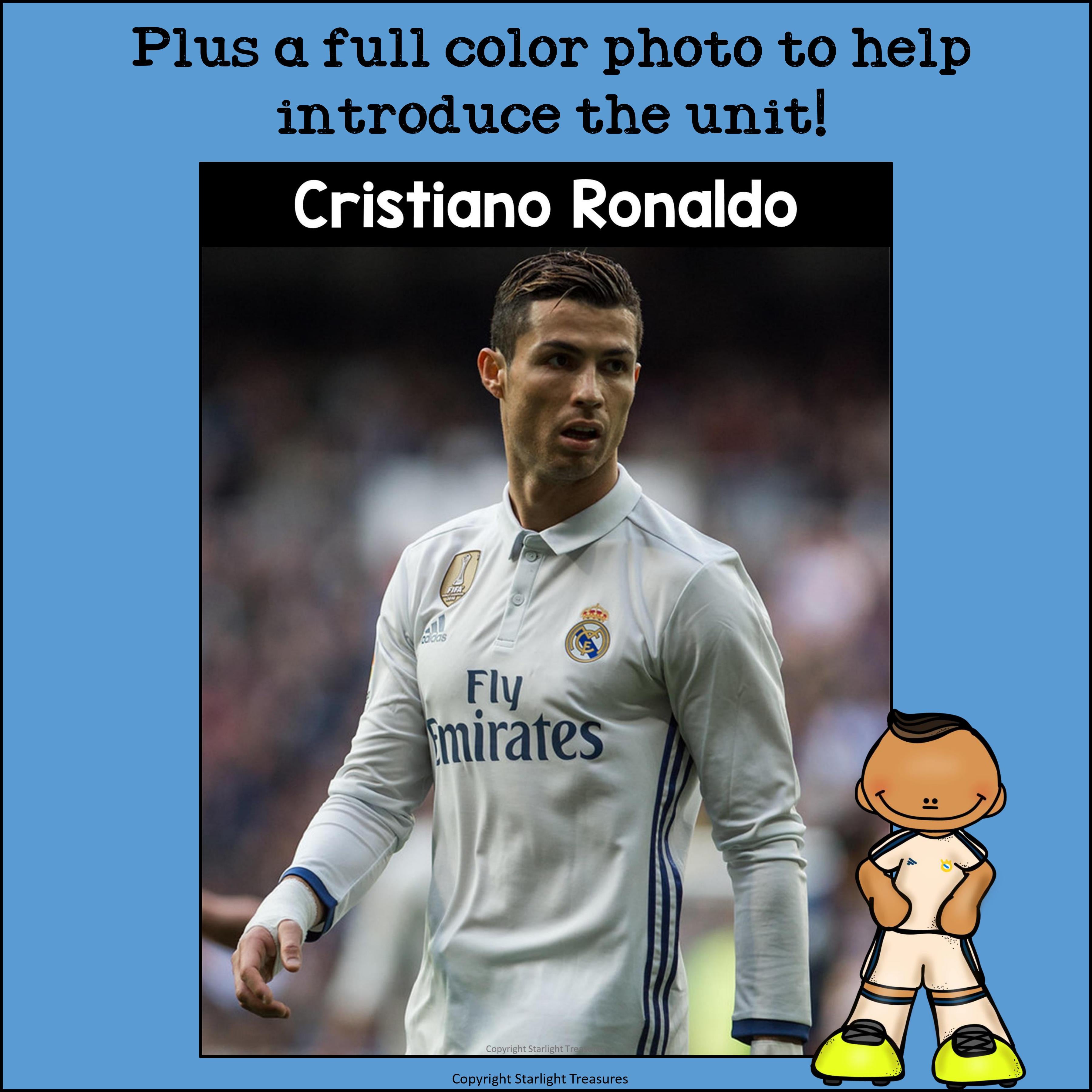 Cristiano Ronaldo Mini Book for Early Readers: Famous Athletes