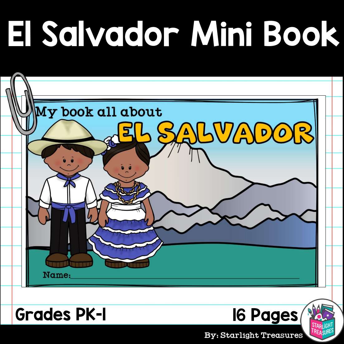El Salvador Mini Book for Early Readers - A Country Study