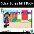 Daisy Bates Mini Book for Early Readers: Black History Month