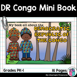 Democratic Republic of the Congo Mini Book for Early Readers - A Country Study