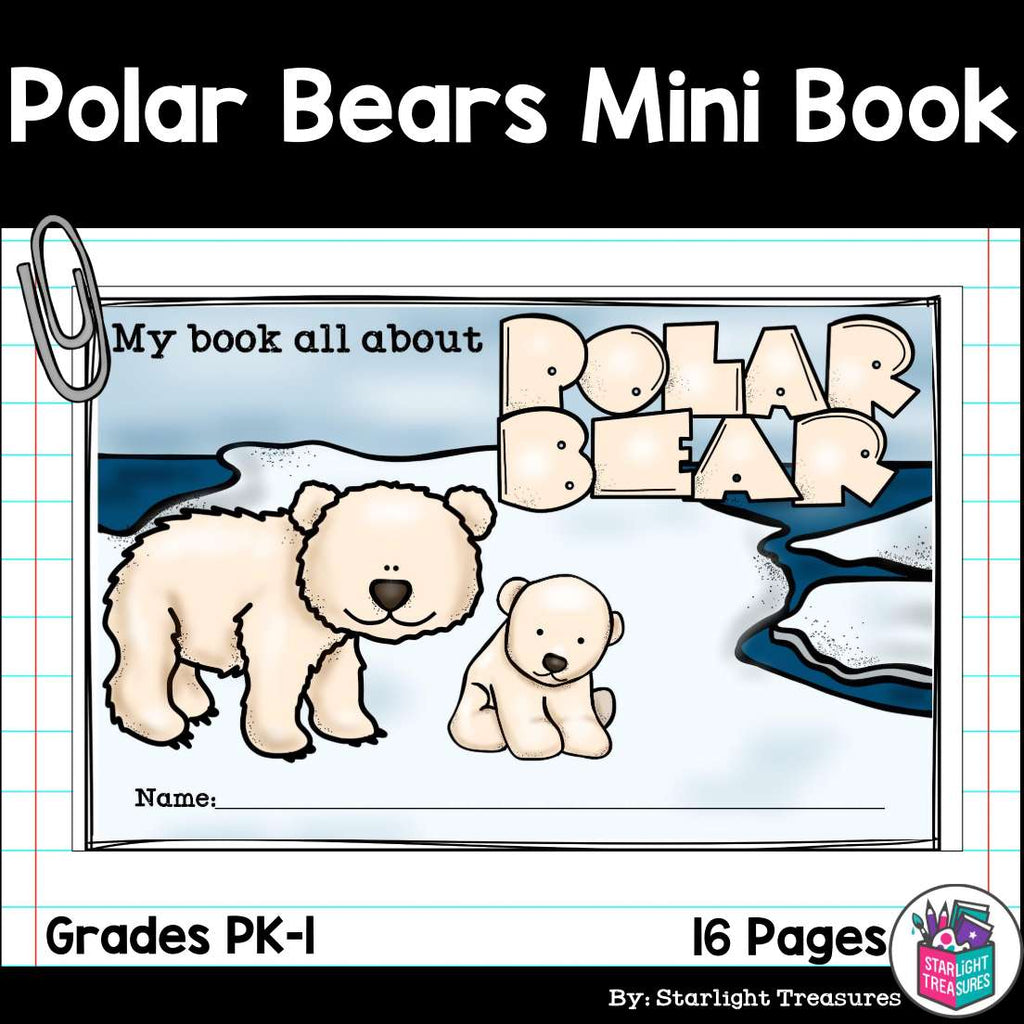 Polar Bears Mini Book for Early Readers