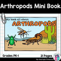 Arthropods Mini Book for Early Readers: Animal Groups and Classifications