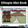 Ethiopia Mini Book for Early Readers - A Country Study